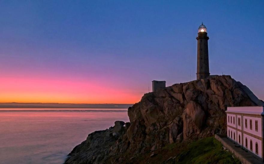 شقة Os Faros Pisos Turisticos Arou المظهر الخارجي الصورة